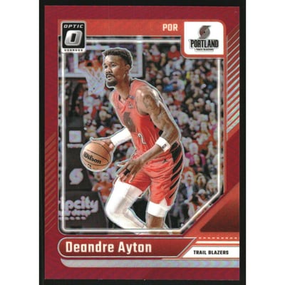 2024-25 Donruss Optic Red #37 Deandre Ayton