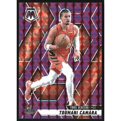 2024-25 Panini Mosaic Mosaic Purple #157 Toumani Camara