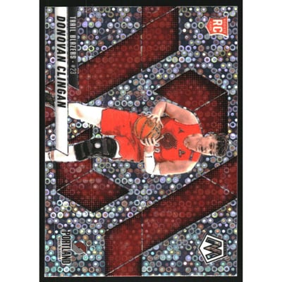 2024-25 Panini Mosaic Rookie Variations Fast Break #246 Donovan Clingan