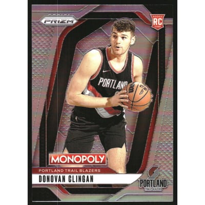 2024-25 Panini Prizm Monopoly Silver #6 Donovan Clingan