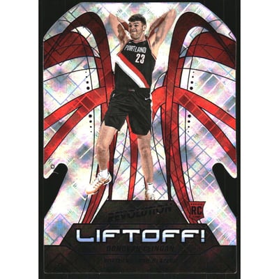 2024-25 Panini Revolution Liftoff! Cosmic #1 Donovan Clingan
