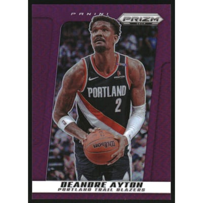2024-25 Prizm Deca Prizms Purple #192 Deandre Ayton