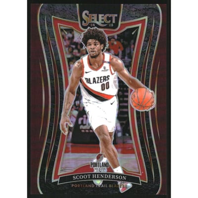 2024-25 Select Maroon Prizms #306 Scoot Henderson
