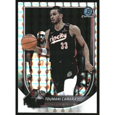 2025-26 Bowman Chrome Geometric Refractors #BCV111 Toumani Camara