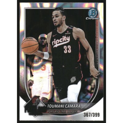 2025-26 Bowman Chrome Lava Refractors #BCV111 Toumani Camara