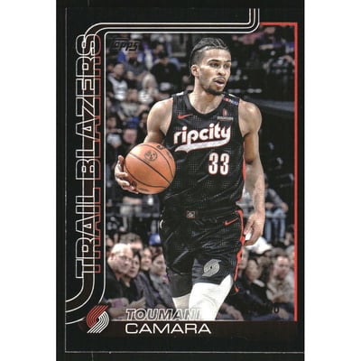 2025-26 Topps Black #128 Toumani Camara