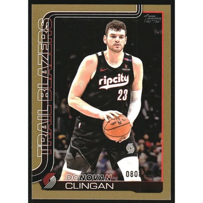 2025-26 Topps Gold #126 Donovan Clingan