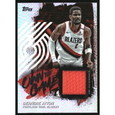 2025-26 Topps Own the Game Rainbow Foilboard #OTGADA Deandre Ayton