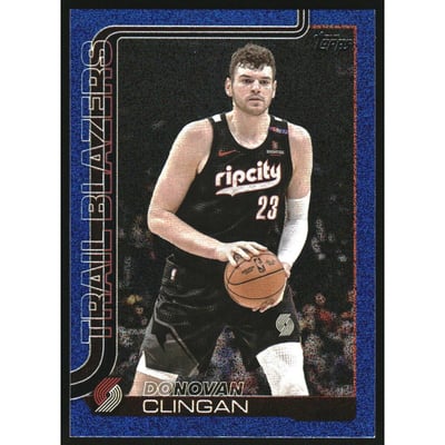 2025-26 Topps Sandglitter Blue #126 Donovan Clingan