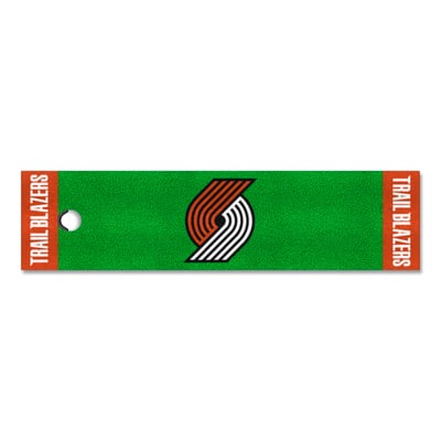 Portland Trail Blazers Logo Brands Putting Green Mat