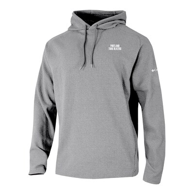 Portland Trail Blazers Columbia Swingcraft Fleece Hoodie - Gray