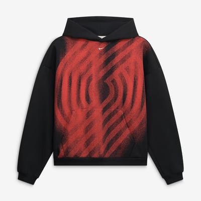 Portland Trail Blazers Nike 2026/27 Standard Issue Practice Icon Fleece Pullover Hoodie - Black