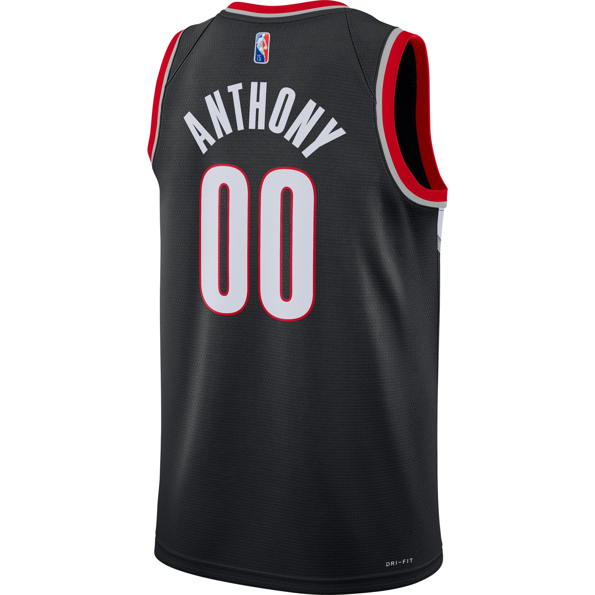 Men's Portland Trail Blazers Carmelo Anthony Nike Black 2021/22