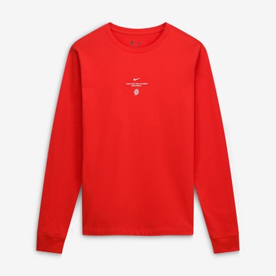 Portland Trail Blazers Nike 2026/27 Standard Issue Practice Long Sleeve T-Shirt - Red