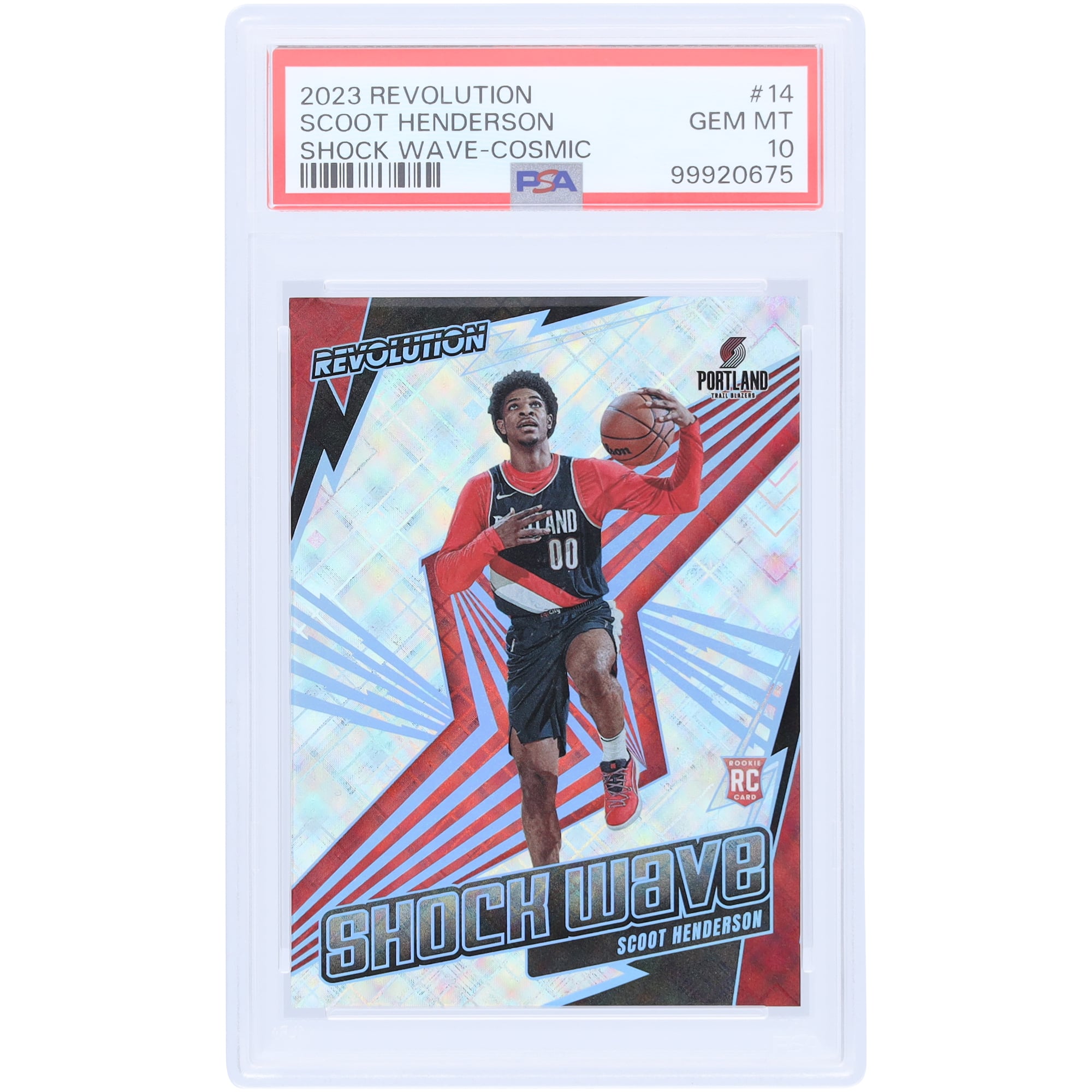 Scoot Henderson Portland Trail Blazers 2023-24 Panini Revolution 