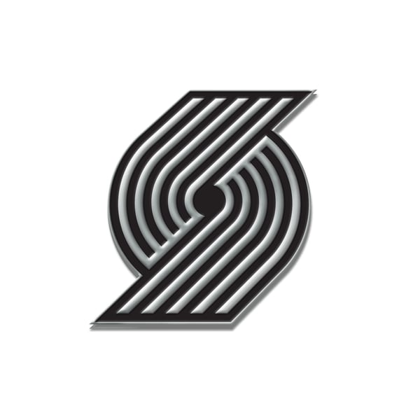Nba Team License Plate Fan Mats Portland Trail Blazers License Plate ...
