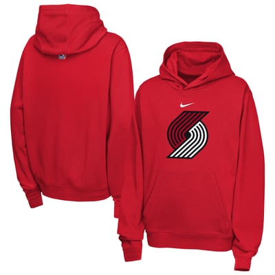 Portland Trail Blazers Nike Youth Essential Logo Club Hoodie - Red