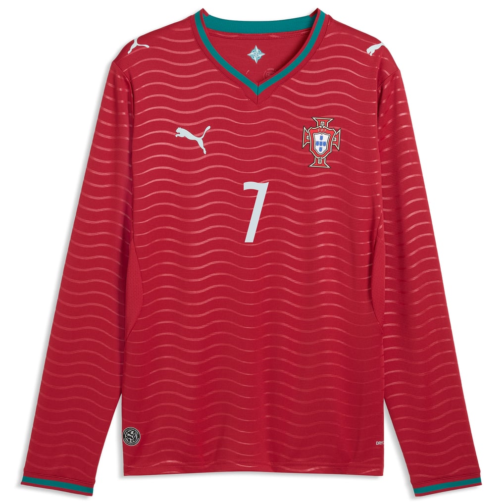 Cristiano Ronaldo Portugal National Team Puma 2026 Home Replica Long cristiano-ronaldo-portugal-national-team-puma-2026-home-replica-long