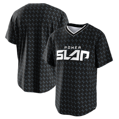 Power Slap Fanatics Fight Night Mesh Jersey - Black