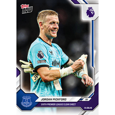 Jordan Pickford - 2026-27 Premier League Topps NOW® - Card 23