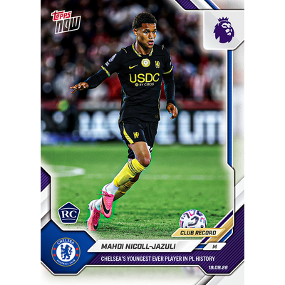 Mahdi Nicoll-Jazuli - 2026-27 Premier League Topps NOW® - Card 31