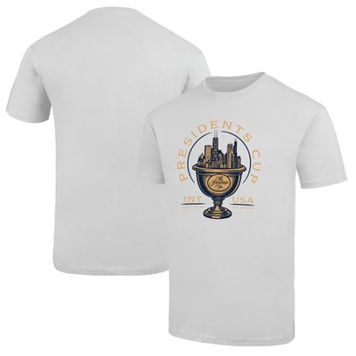 Ahead 2026 Presidents Cup Trophy Liam T-Shirt - White