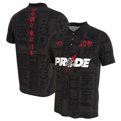 ProSphere PRIDE Fighting Championships Performance Polo - Black