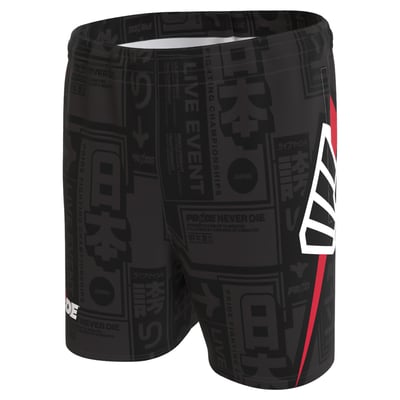 ProSphere Unisex PRIDE Fighting Championships Shorts - Black