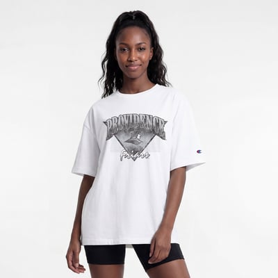  Providence Friars Champion Women's Retro Oversized T-Shirt - White