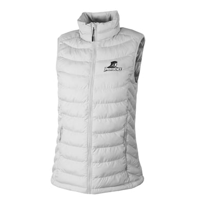 Providence Friars Columbia Women's Powder Lite II Omni-Heat Full-Zip Vest - White