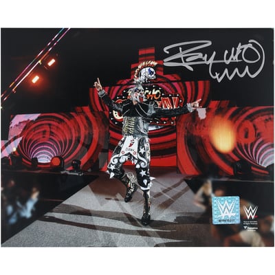 Psycho Clown WWE Autographed Fanatics Authentic 8" x 10" AAA Entrance Photograph