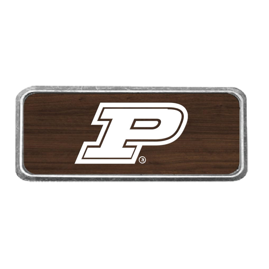 Purdue Boilermakers Logo Plate Wind River Canyon Travel Kit - Brown