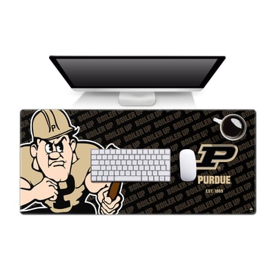 Purdue Boilermakers Fanpoint 15.7" x 35.4" Logo Series Desk Pad