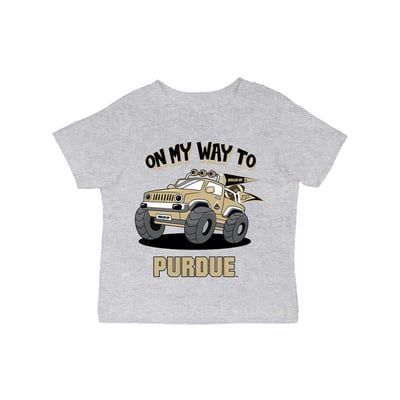 Purdue Boilermakers Vive La Fete Infant On My Way T-Shirt - Gray