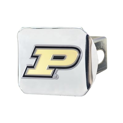 Purdue Boilermakers Logo Brands Chrome Hitch Cover