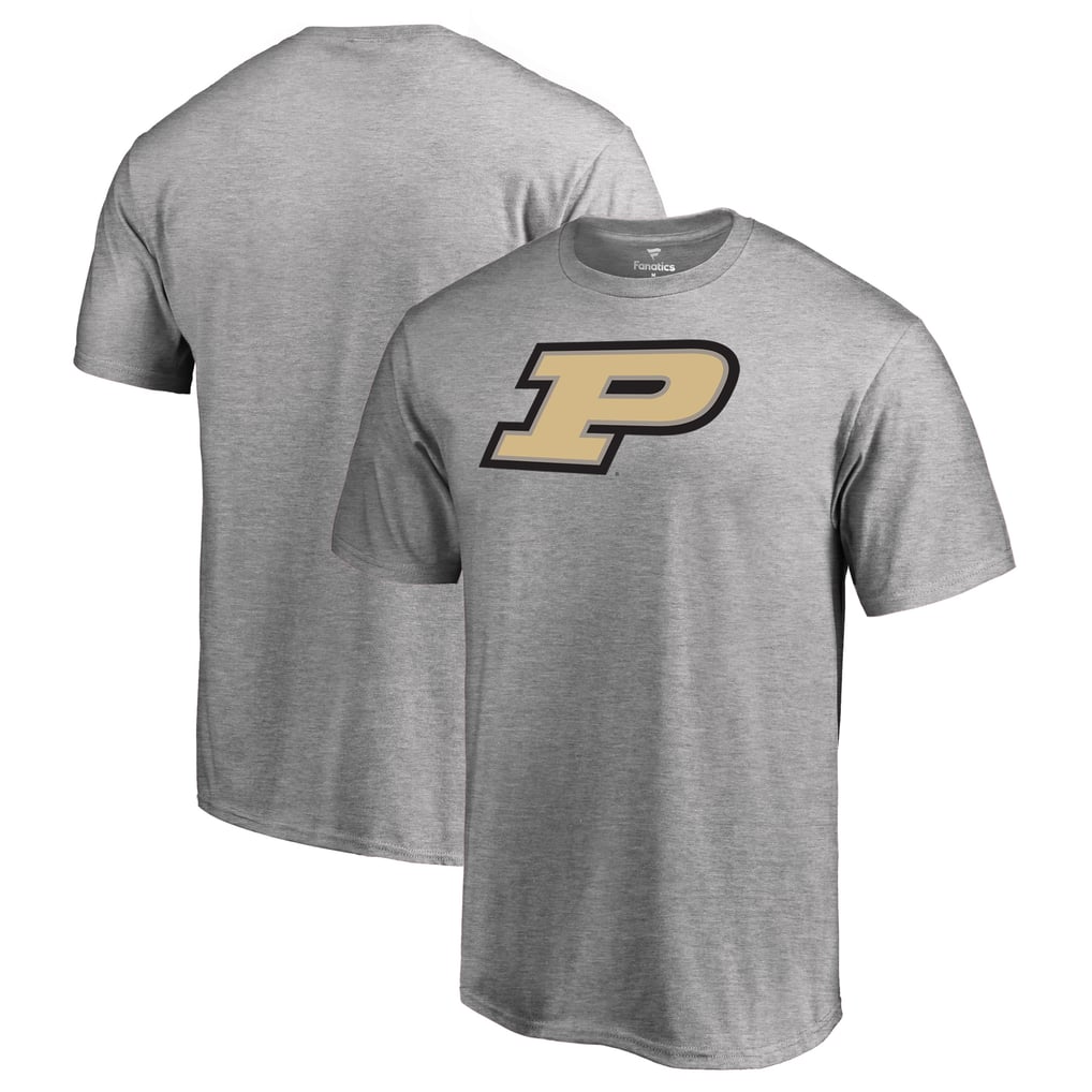 Purdue Boilermakers Primary Team Logo T-Shirt - Ash