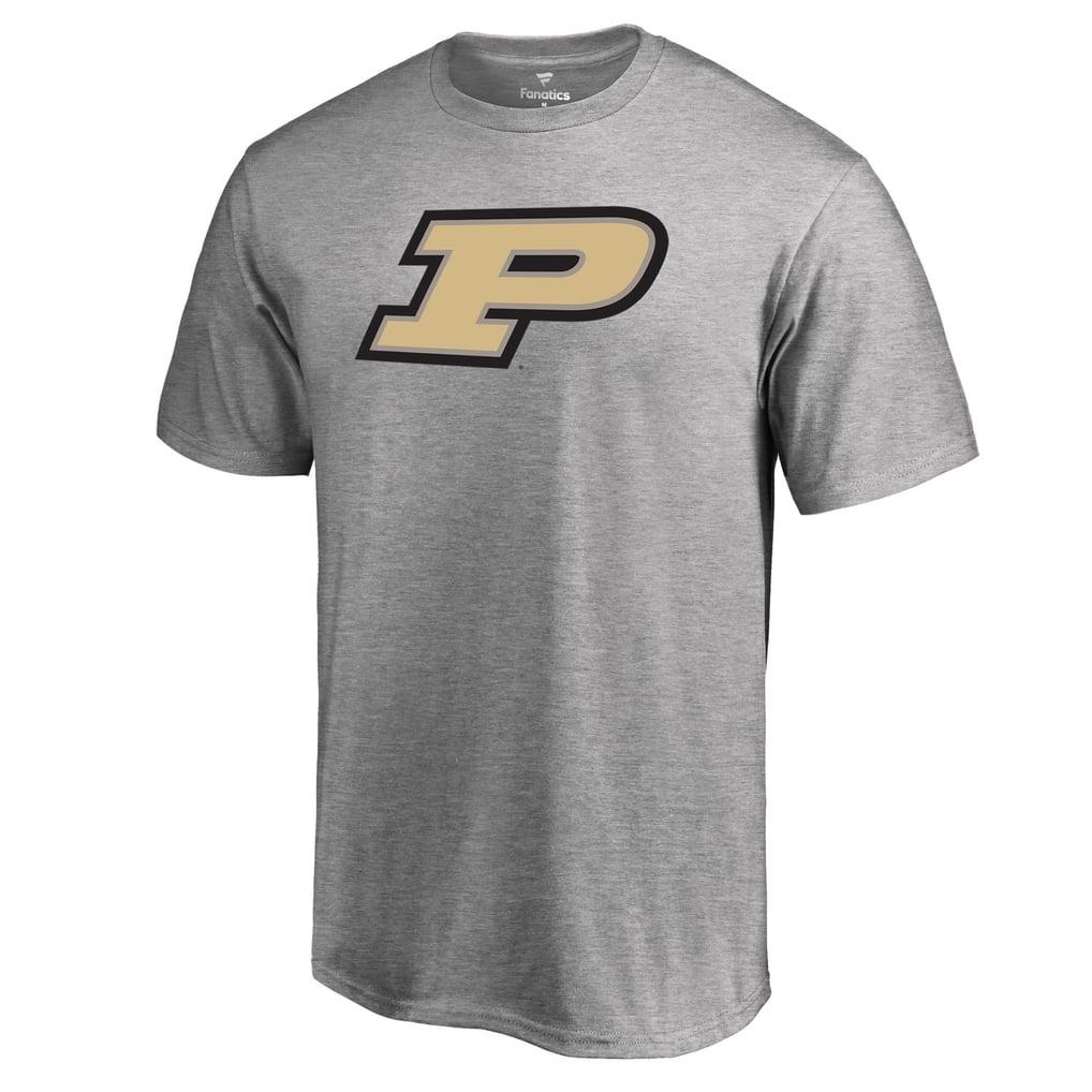 Purdue Boilermakers Primary Team Logo T-Shirt - Ash