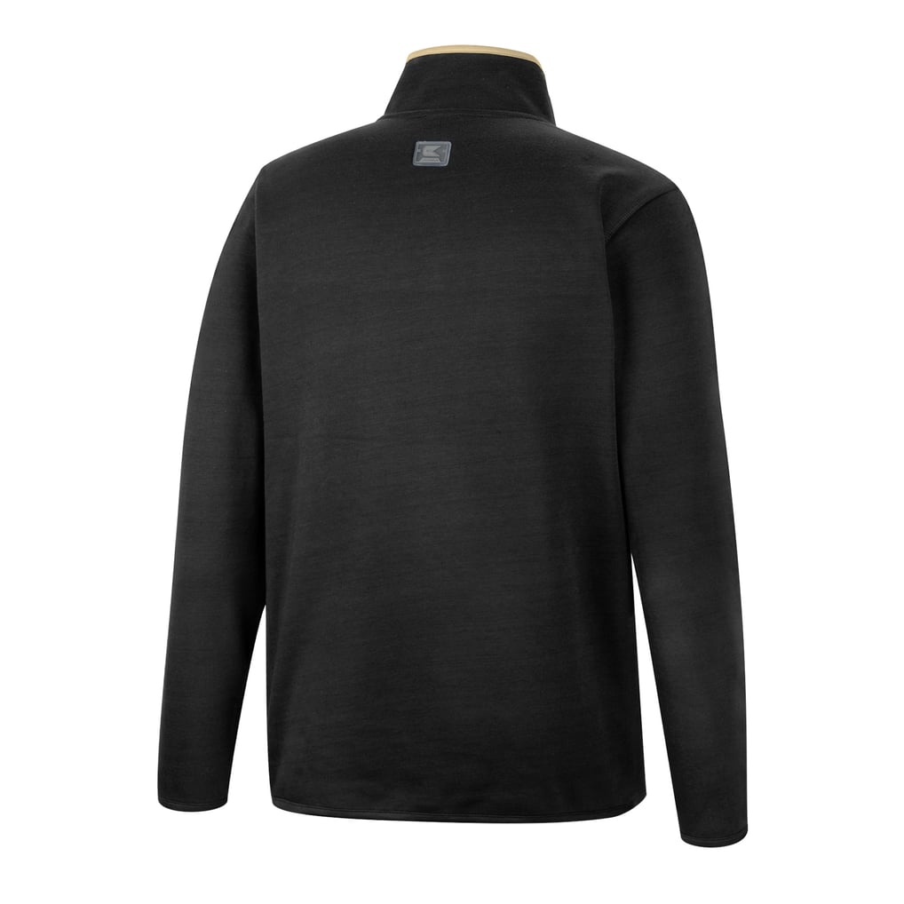 Purdue Boilermakers Colosseum Rebound Quarter-Snap Jacket - Black