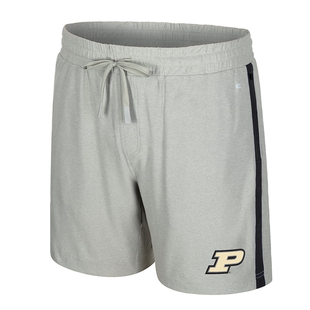 Purdue Boilermakers Colosseum Mac Shorts - Gray