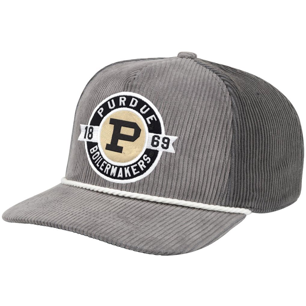  Purdue Boilermakers Colosseum Where's My Hat Podium Adjustable Trucker Hat - Gray