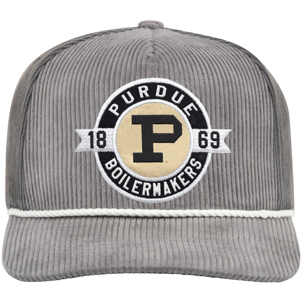  Purdue Boilermakers Colosseum Where's My Hat Podium Adjustable Trucker Hat - Gray