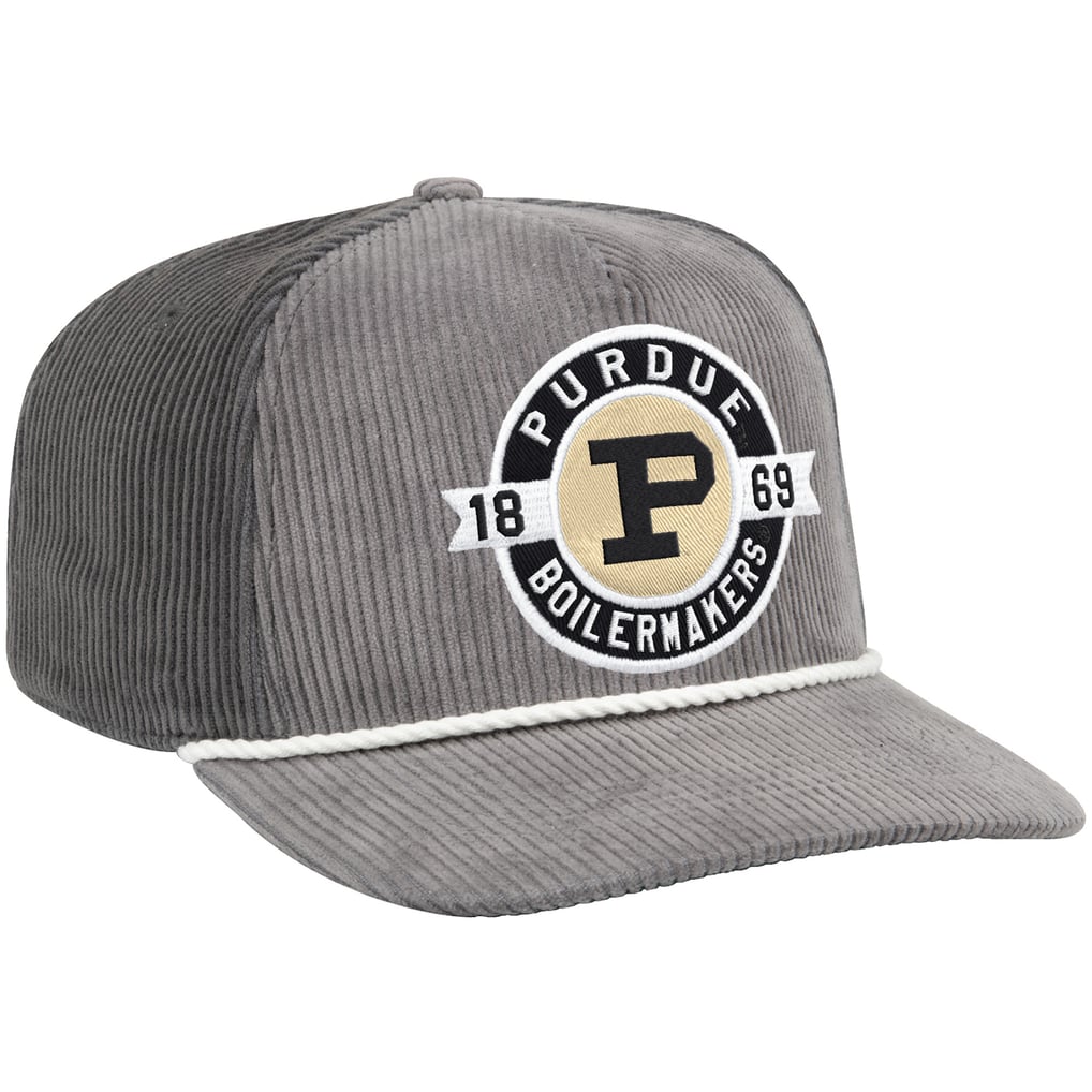  Purdue Boilermakers Colosseum Where's My Hat Podium Adjustable Trucker Hat - Gray