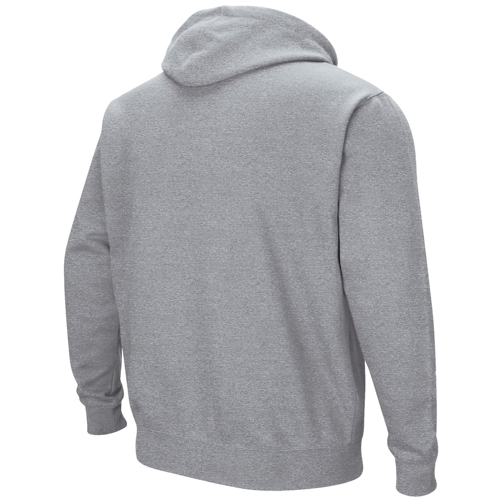Purdue Boilermakers Colosseum Arch & Logo 3.0 Pullover Hoodie - Heather Gray