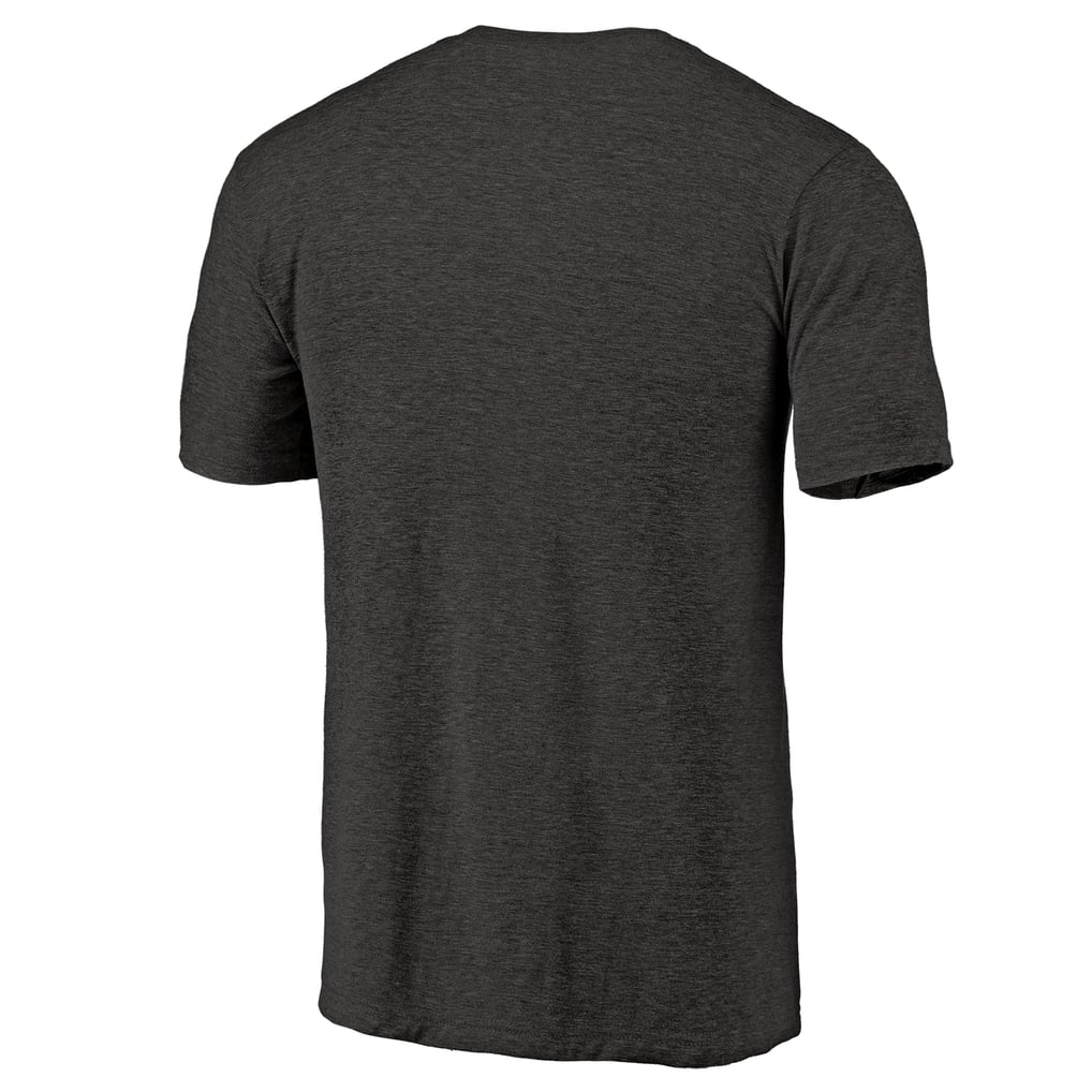 Purdue Boilermakers Arched Battle Cry Tri-Blend T-Shirt - Heathered Black