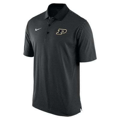 Purdue Boilermakers Nike Dri-FIT Tour Polo - Black