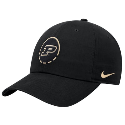  Purdue Boilermakers Nike Primetime Basketball Club Adjustable Hat - Black