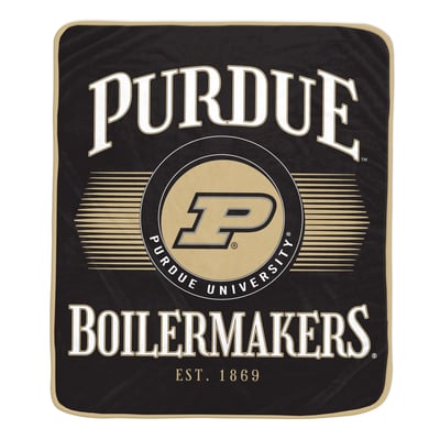 Purdue Boilermakers Pegasus Spotlight Arch 60" x 70" Ultra Soft Throw Blanket