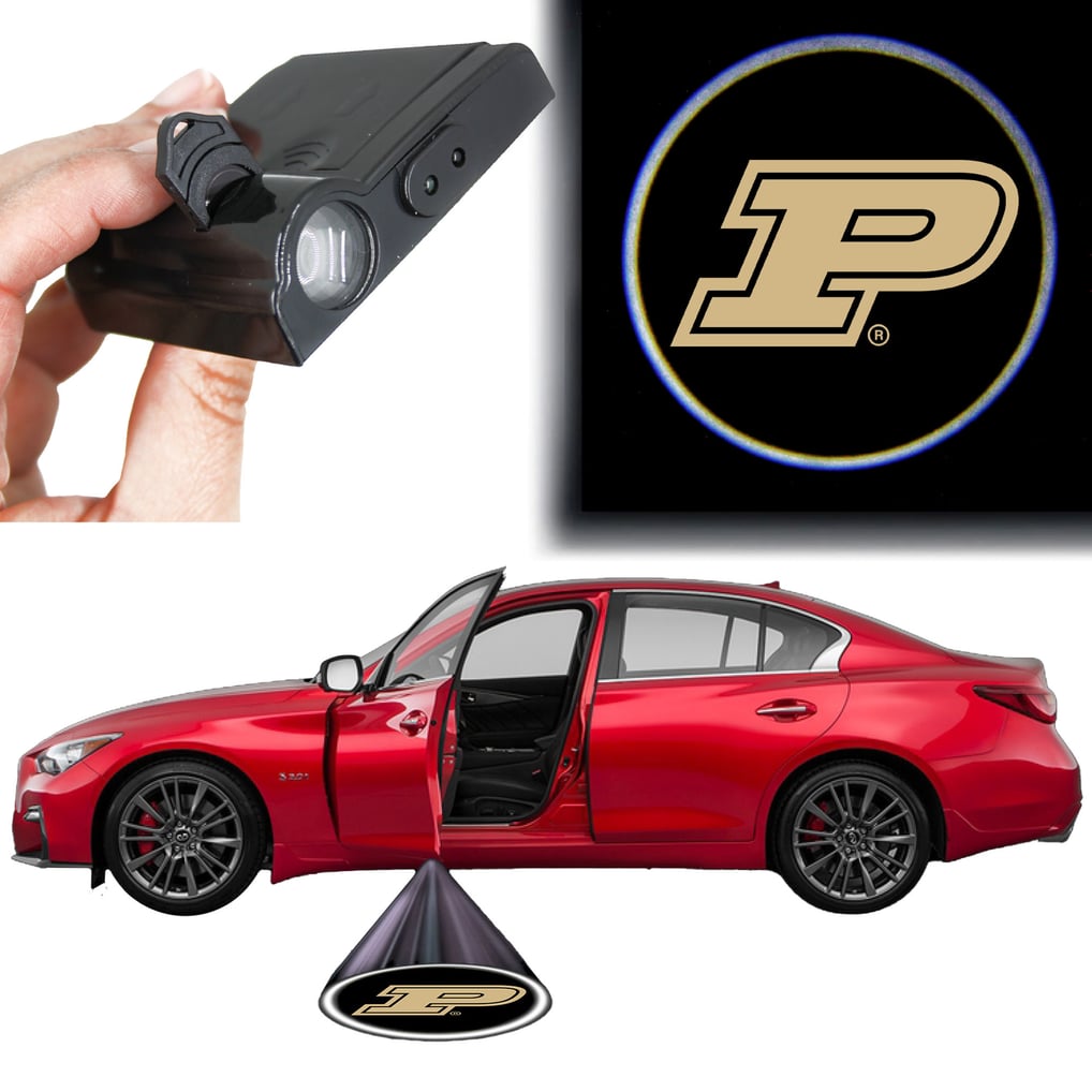 Purdue Boilermakers Car Door Light