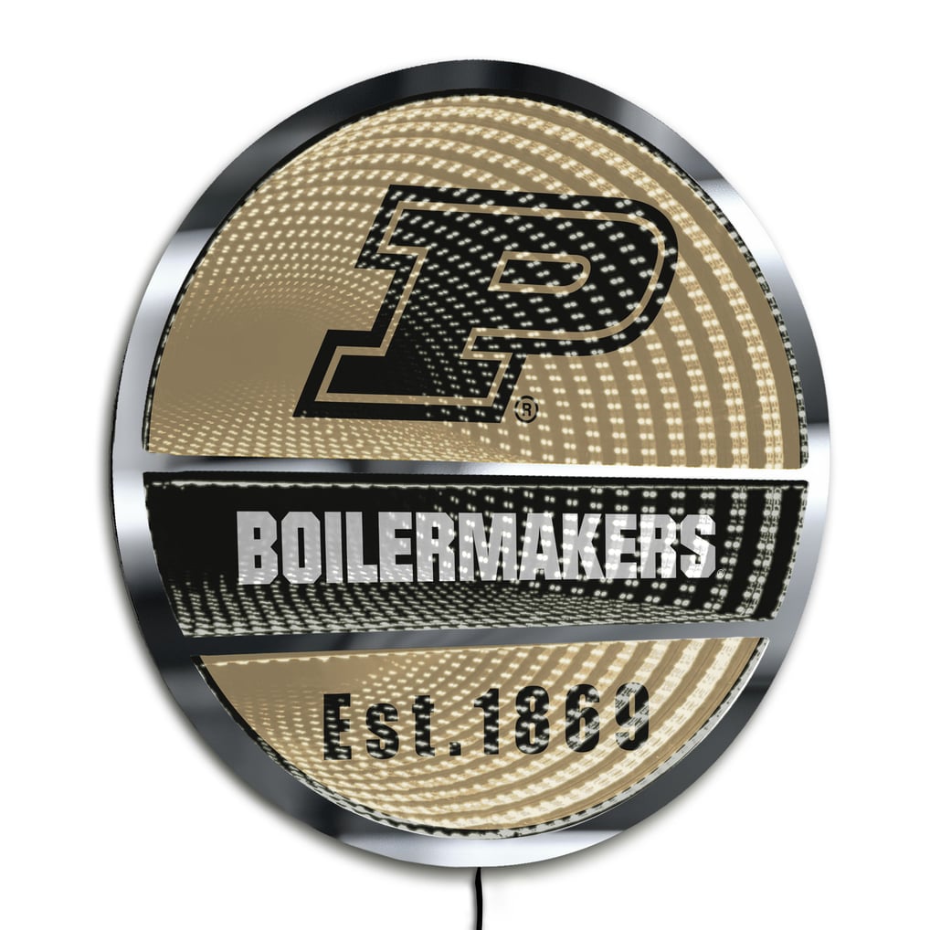Purdue Boilermakers Three-Cell Circular Infinity Light