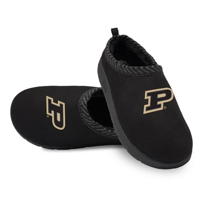 Purdue Boilermakers ISlide Unisex Primary Logo Mission Slippers - Black
